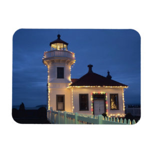 WA, Mukilteo, Mukilteo Lighthouse Magnet