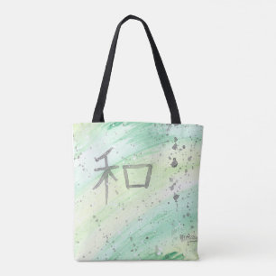 Wa (Peace)-Kanji Tasche