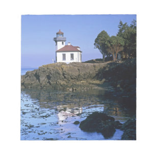 WA, San Juan Island, Lime Kiln Leuchtturm Notizblock