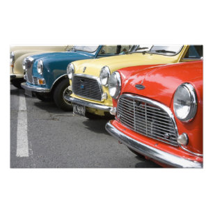 WA, Seattle, klassisches britisches Automobil Fotodruck