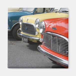 WA, Seattle, klassisches britisches Automobil. Magnet