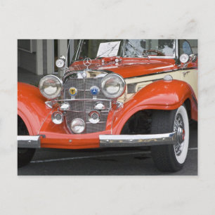 WA, Seattle, klassisches deutsches Auto. 2 Postkarte