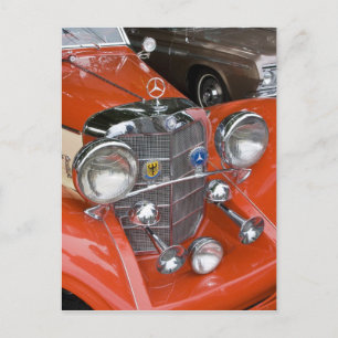 WA, Seattle, klassisches deutsches Auto. Postkarte