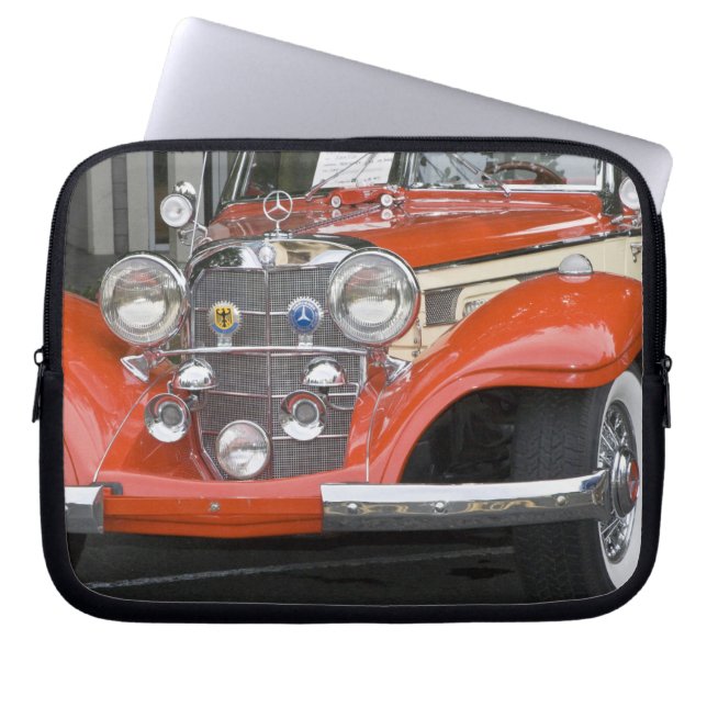 WA, Seattle, klassisches deutsches Automobil. 2 Laptopschutzhülle (Vorderseite)