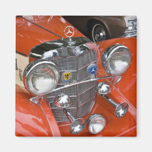 WA, Seattle, klassisches deutsches Automobil. Magnet