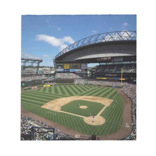 WA, Seattle, Safeco Field, Mariners Baseball Notizblock (Vorderseite)