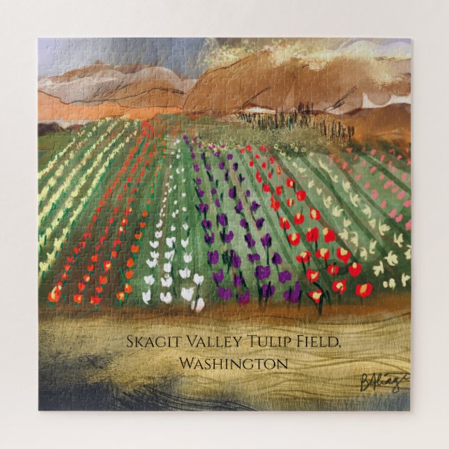 WA Skagit Tulip Fields Spring Dream (Vertikal)