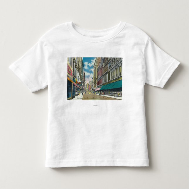 WA Straßen-im Stadtzentrum gelegene Kleinkind T-shirt (Vorderseite)