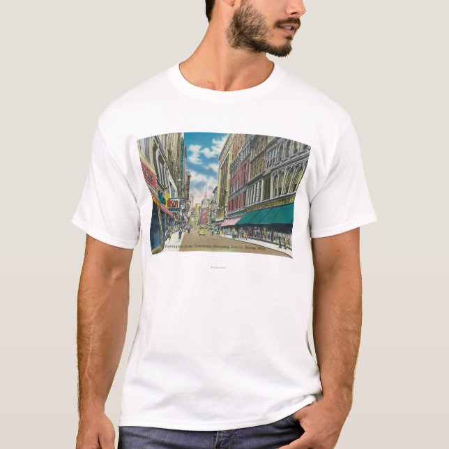WA Straßen-im Stadtzentrum gelegene T-Shirt (Vorderseite)