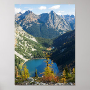 WA, Wenatchee National Forest, Lake Ann Poster