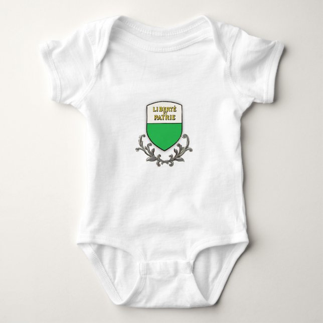 Waadt Baby Strampler (Vorderseite)