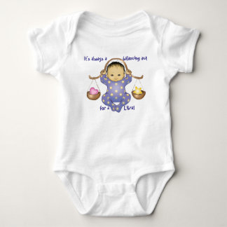 Waage-Astrologie-Baby - Mandelaugen - Baby Strampler