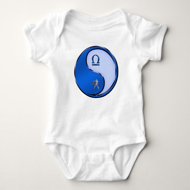 Waage Baby Strampler (Vorderseite)