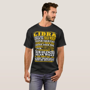 Waage beobachten, Vertrauens-Intuitions-T-Shirt zu T-Shirt