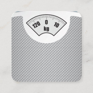 Waage FITNESS Personal Trainer Terminkarte