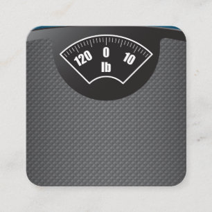 Waage FITNESS Personal Trainer Terminkarte