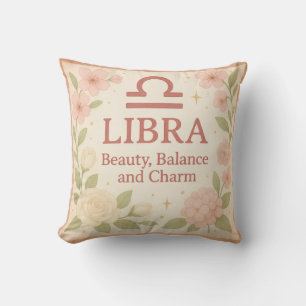 Waage-Geschenkkissen – Schönheit, Balance & Charme Kissen