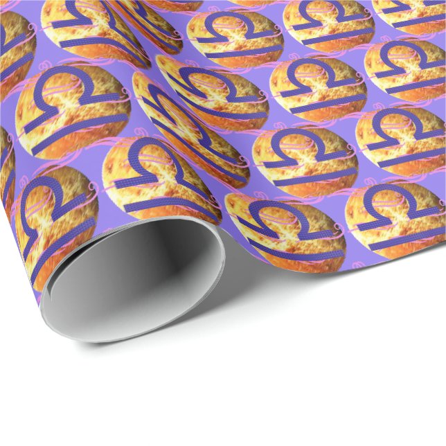 Waage Geschenkpapier (Rolleneckpunkt)