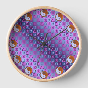 Waage & Holzschwein Uhr