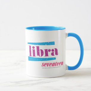Waage lila tasse