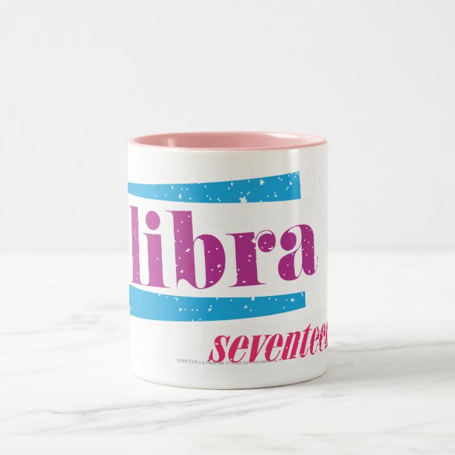 Waage lila zweifarbige tasse (Mittel)