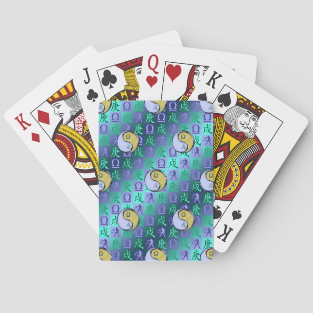 Waage & Metallhund Spielkarten (Rückseite)