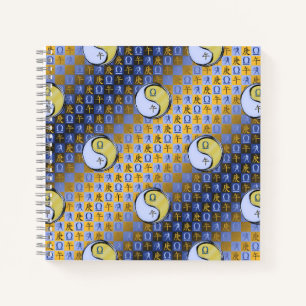 Waage & Metallpferd Notizbuch
