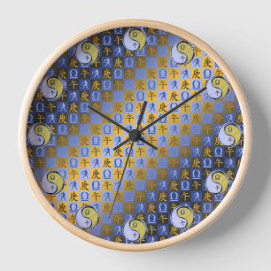 Waage & Metallpferd Uhr