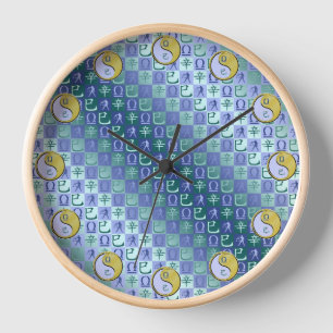 Waage & Metallschlange Uhr