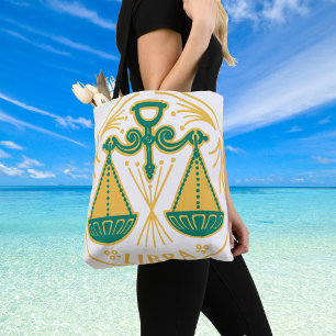 Waage Sternzeichen auf einem Tasche
