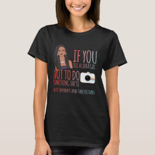 Waage Sternzeichen für Frauen Waage Mädchen T-Shirt