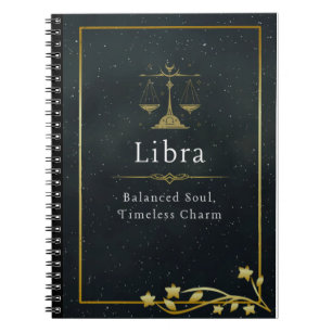 Waage-Sternzeichen-Geschenk – Astrologie-Journal f Notizblock