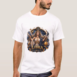 Waage Sternzeichen Waage Himmelskörper Astrologie T-Shirt