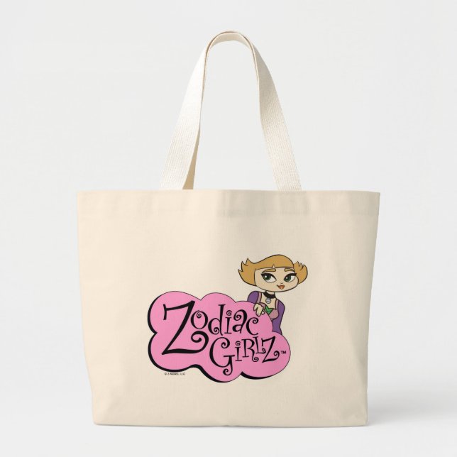 Waage-Taschen-Tasche Jumbo Stoffbeutel (Vorne)