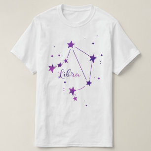 Waage-Tierkreis-Konstellations-T - Shirt