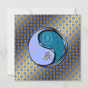 Waage & Wasser-Drache Karte