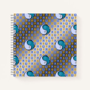 Waage & Wasser-Ratte Notizbuch