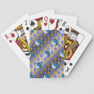 Waage & Wasser-Ratte Spielkarten