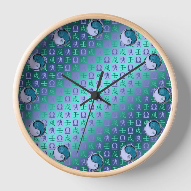 Waage & Wasserhund Uhr (Vorderseite)