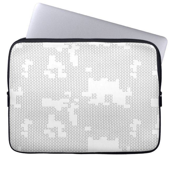 Waagerecht, Ferkel, Seashell Electronics Bag Laptopschutzhülle (Vorderseite)