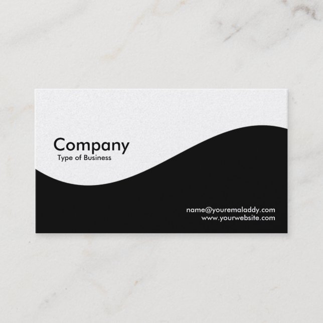 Waaking Waves - Gold Card Visitenkarte (Vorderseite)