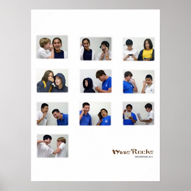 WAAS 6-7. Klasse 18x24 Rockwell Poster (Vorne)