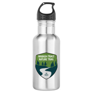 Wabash Trace Naturpfad Edelstahlflasche