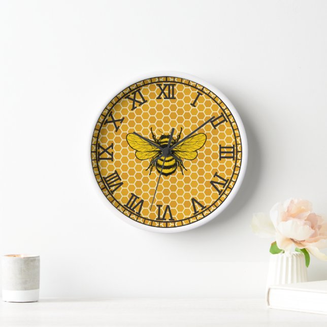 Wabenhalle Uhr (Zuhause)