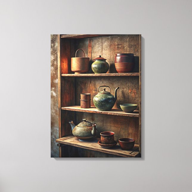 Wabi Sabi Art Leinwanddruck (Vorderseite)