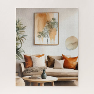 Wabi Sabi Salon Salle Jigsaw Puzzle