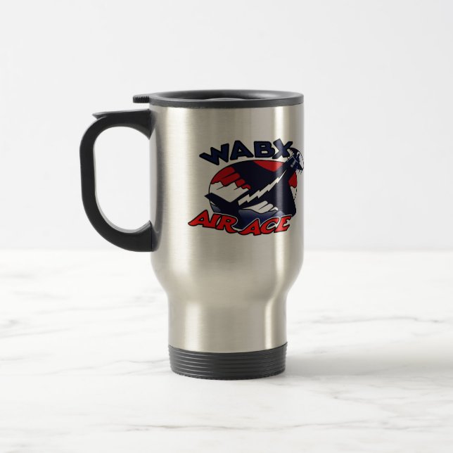 WABX Luft-As-Tasse Reisebecher (Links)