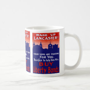 Wach auf Lancaster Kaffeetasse