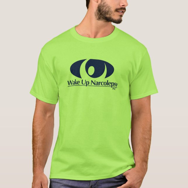 Wachen Sie den T - Shirt der Narcolepsy-Männer auf (Vorderseite)