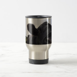 Wachen Sie Kuhreise-Tasse auf Reisebecher